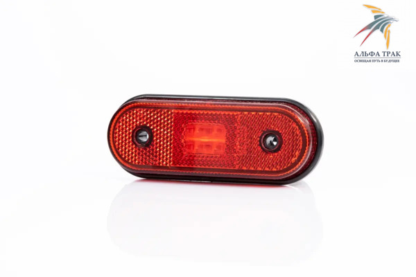 Красный светодиодный габаритный фонарь FRUSTOM FT-020 C LED